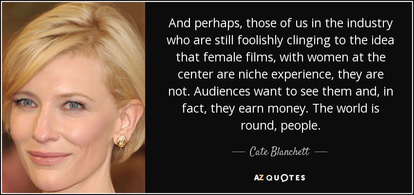 Happy birthday to Cate Blanchett!  