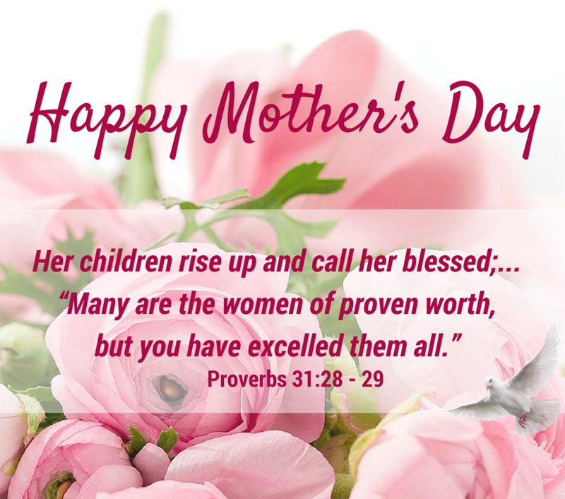 bishopsblessing's tweet photo. #DBV: Proverbs 31:28-29 Lord thank you for blessing us with a great mother and wife. #happymothersday To @PaulJennBishop https://t.co/ajY5n5L39j
