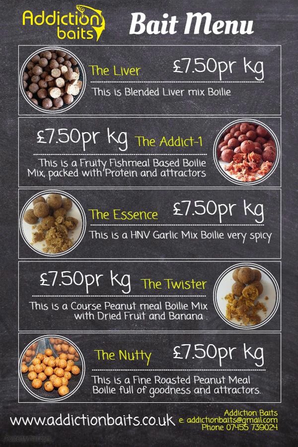 AddictionBaits's tweet photo. Have your #swim fizzing with #Carp #Bream #Tench &amp; #Catfish they all get addicted to our #tasty #baits
#teamaddiction #addictionbaits 👌🏻👌🏻 https://t.co/XMfSUW764G