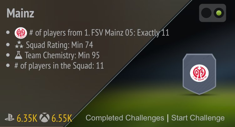 saf_cal's tweet photo. Profitable SBC #46
Bundesliga - Mainz
💰💰💰💰💰
Use #SBCtips with your packs‼️
#FUT #SBCtips https://t.co/0Gte76Qg8D