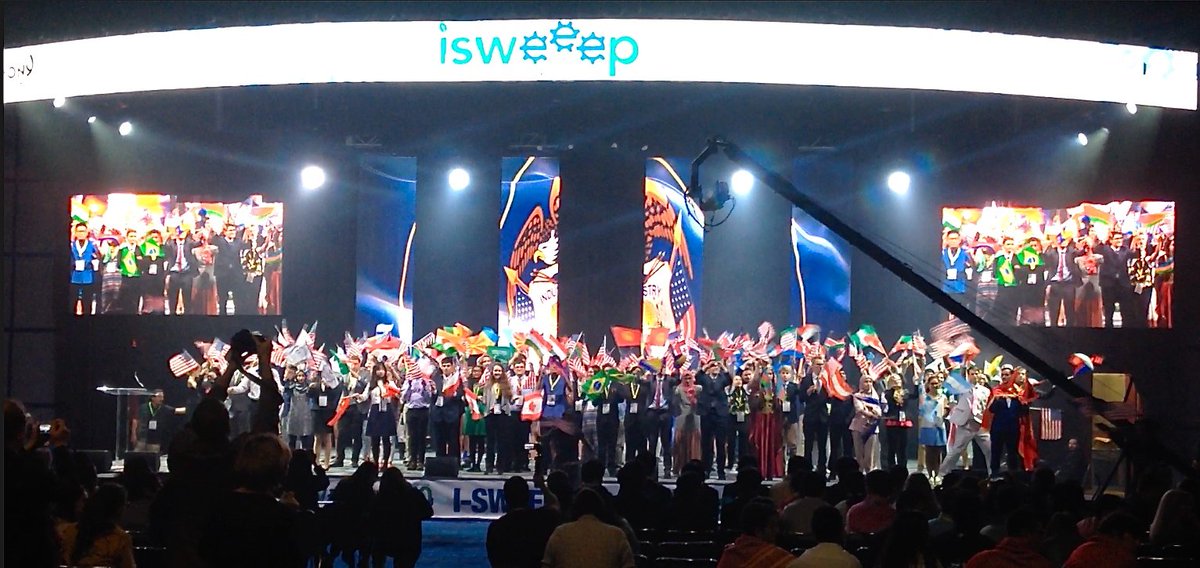 Angela_Ceccato's tweet photo. Congrats Isabella O'Brien @EnvScienceGirl for placing 2nd in the Environment: Mgmt &amp; Pollution category @ISWEEEP &amp; winning a Silver Medal. https://t.co/V3StJC04II