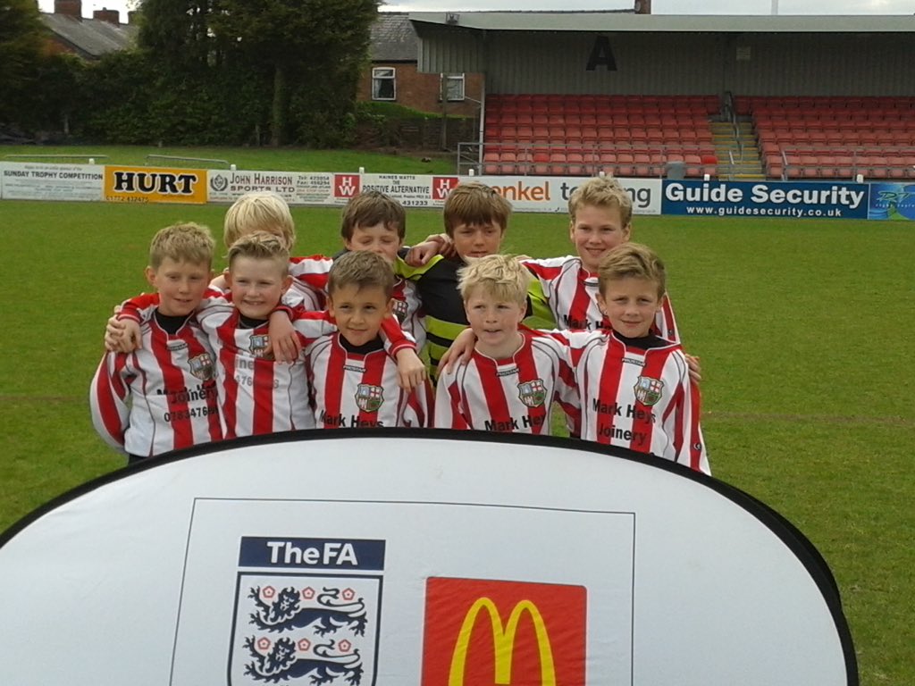 Here's our U10's enjoying the <a href="/LancashireFA/">Lancashire FA</a> tournament