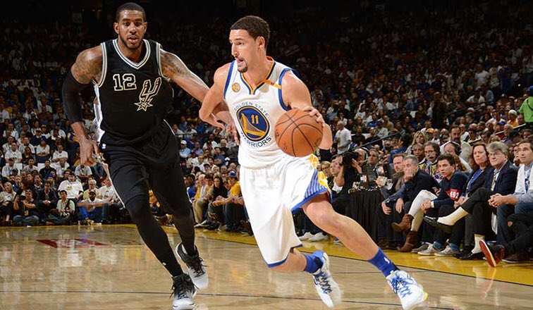 SPORTalkDubs's tweet photo. Get ready for the WCF as Game 1 b/w the Dubs and Spurs tips off at 12:30 PT on ABC! Follow and discuss @ https://t.co/1rqY6JEWQj
#DubNation https://t.co/wncKtKn60W