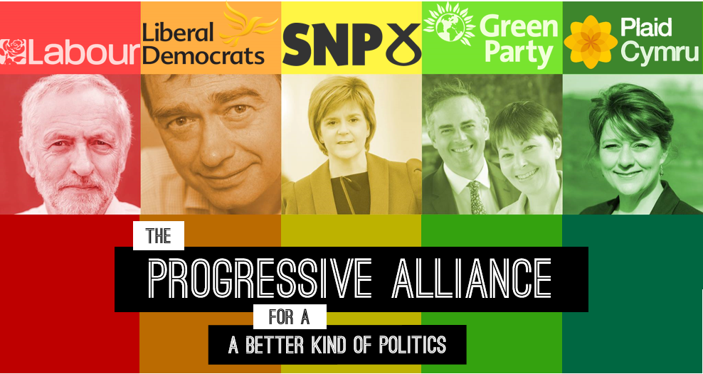 Go to progressivealliance.org.uk for information on how to use your vote best to get rid of <a href="/Conservatives/">Conservatives</a> and start #BetterPolitics #GE2017
