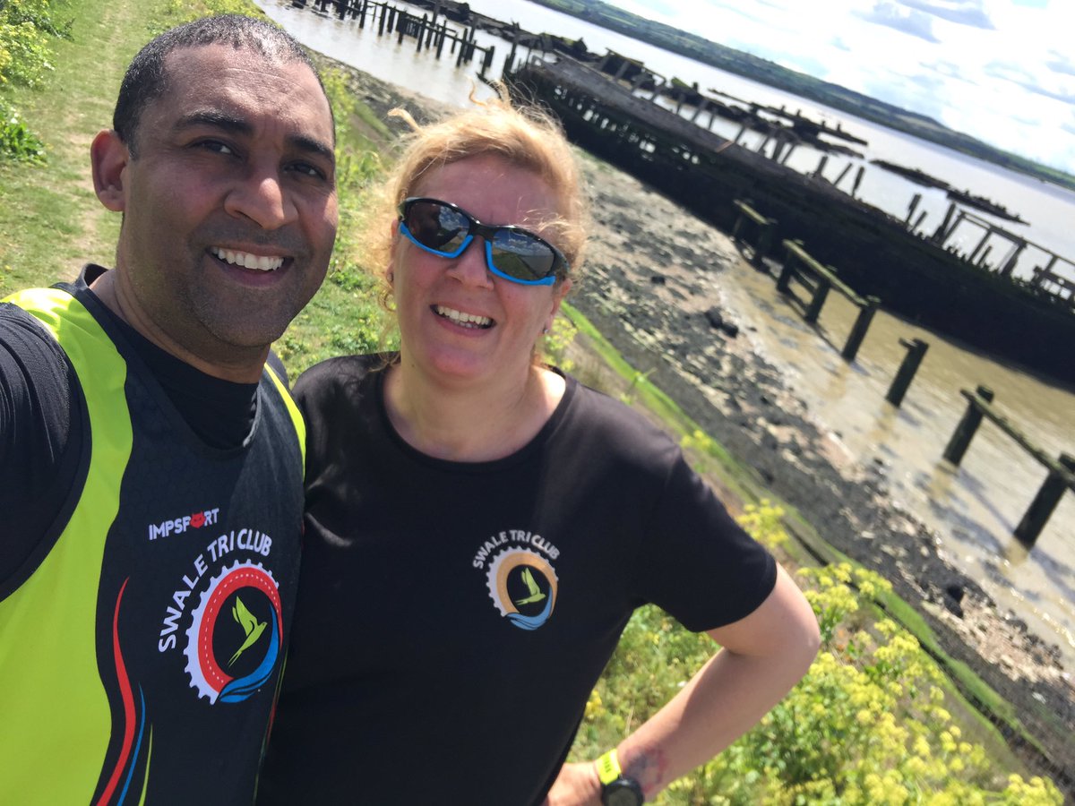 Seb_Charlery's tweet image. Day 1 of our journey along the Saxon Shore #beautifulcoastline  @swaletriclub #longdistancetraining #believingandachieving @UKRunChat