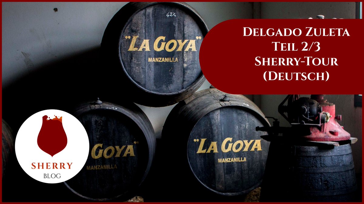 SherryBlogde's tweet photo. Teil 2 von 3 der YouTube Videos zu Bodegas Delgado Zuleta ist nun verfügbar 🥂 

https://t.co/cDKmDLyuSc 

#SocialSherryTasting #SherryLover https://t.co/LD1SmXCPDb
