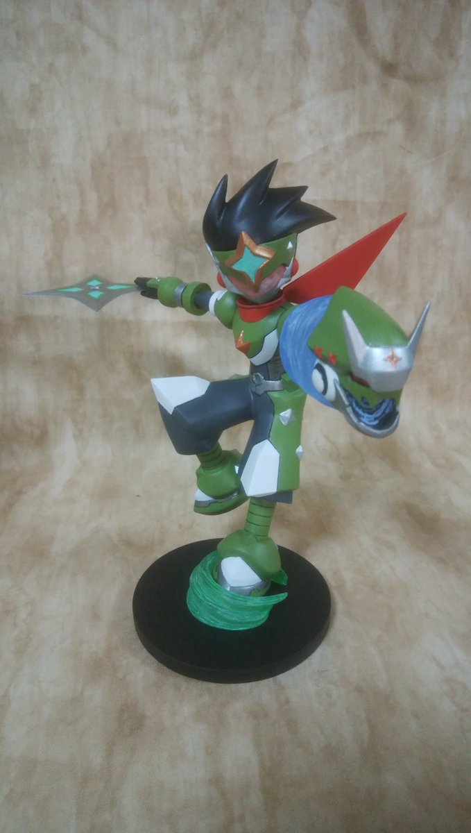 グリーンシノビのペイント完了しました～٩(๑❛ᴗ❛๑)۶ 夏のワンフェス