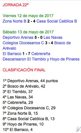El <a href="/DvoArenasJuveni/">Dvo. Arenas Juvenil</a> se proclama campeón de la provincial juvenil de fútbol ¡Enhorabuena!👏👏👏