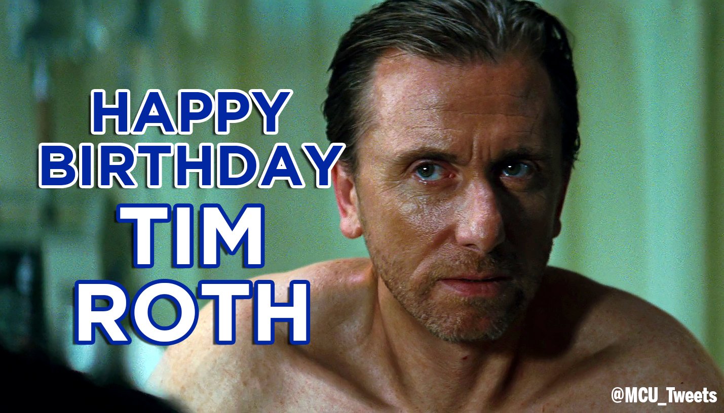 Wishing Tim Roth, who played Emil Blonsky / Abomination in THE INCREDIBLE HULK, a very happy 56th birthday! 