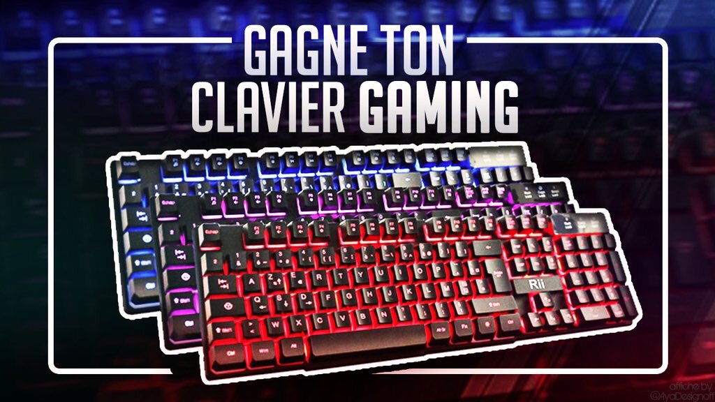 ConcoursWinner's tweet photo. #CONCOURS #HIGHTECH 

Gagne ton CLAVIER MÉCANIQUE Rii ! 💥

➡️ RT &amp; Follow @ConcoursWinner 

Tirage 28/05 💣 https://t.co/ry8p4SbeA7