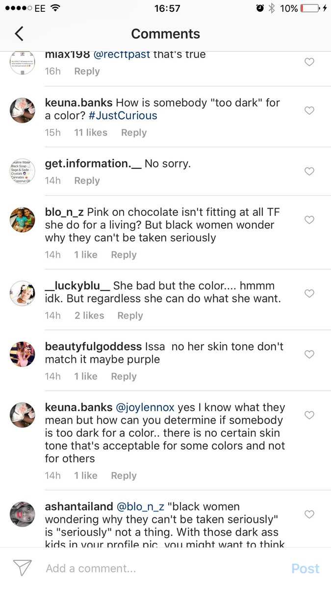 breerunway's tweet photo. the sooooner black girls stop trying to bash other black girls for being bold the fucking better loool 🙆🏾 https://t.co/XnNE4Sd6rO