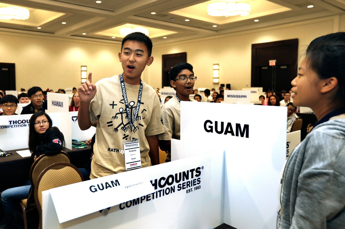 MATHCOUNTS on Twitter "Greetings from Florida! Our Mathletes are showing off their skills at