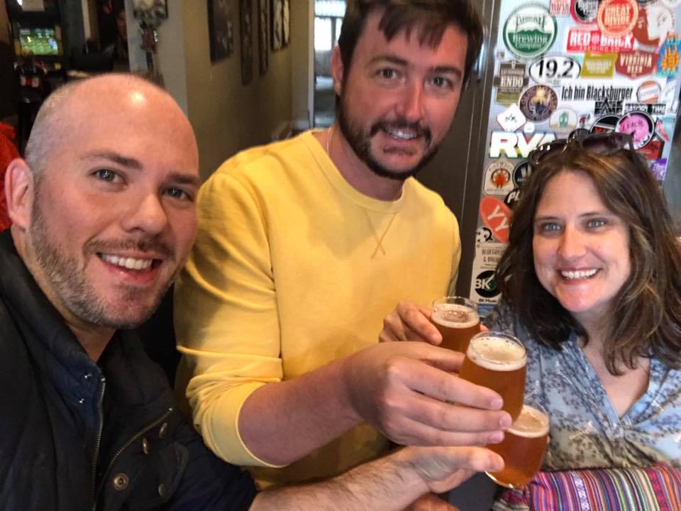 ravenchase's tweet photo. Also, special thanks to @gardengrovebrew, @3monkeysrva, @TheCaskCafe, Mellow Mushroom, and @citizenburger for being our clue/drink locations https://t.co/C2hGxZQkiA