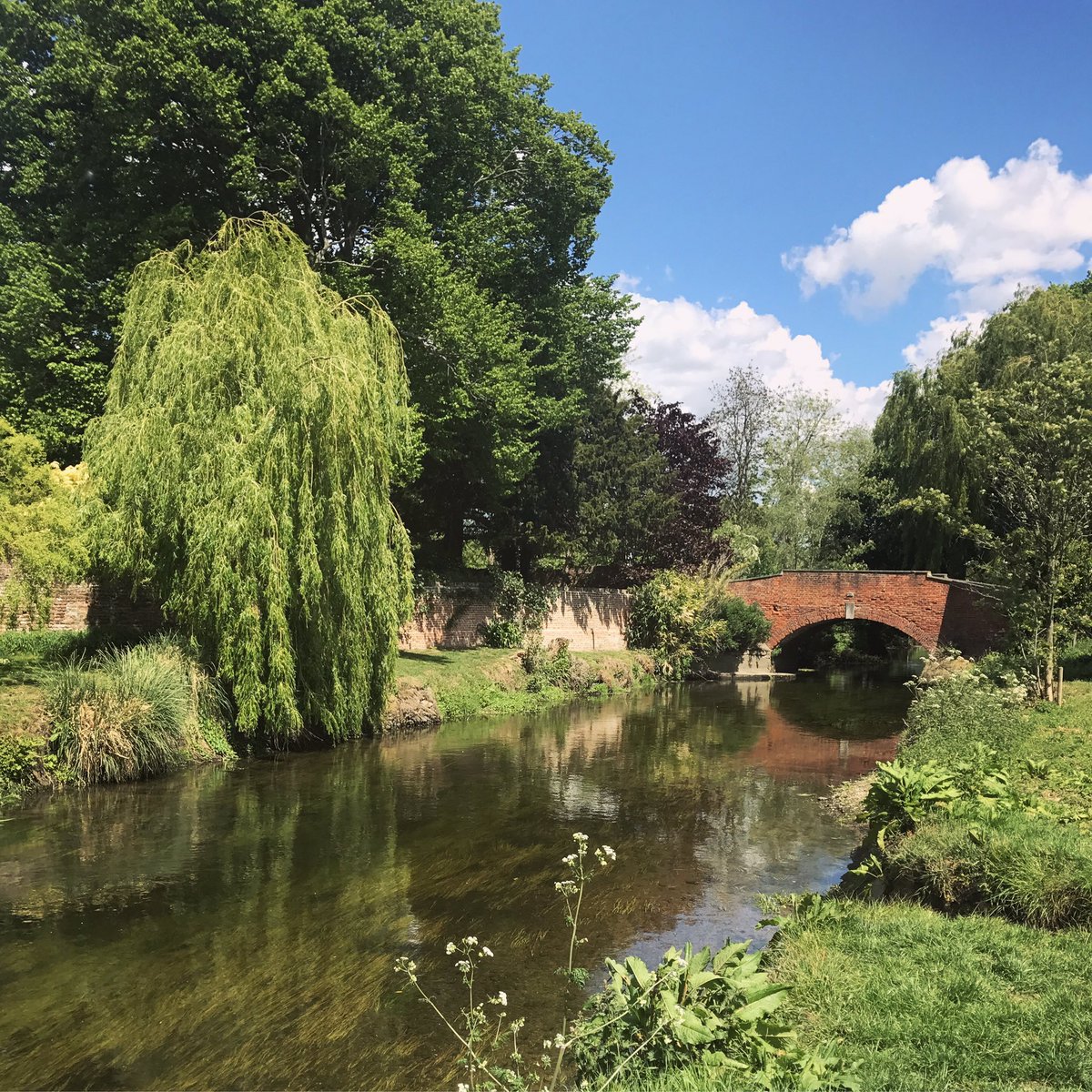 IAMKELLYBROOK's tweet image. Dream Day in Kent strolling along the River Stour ☀️