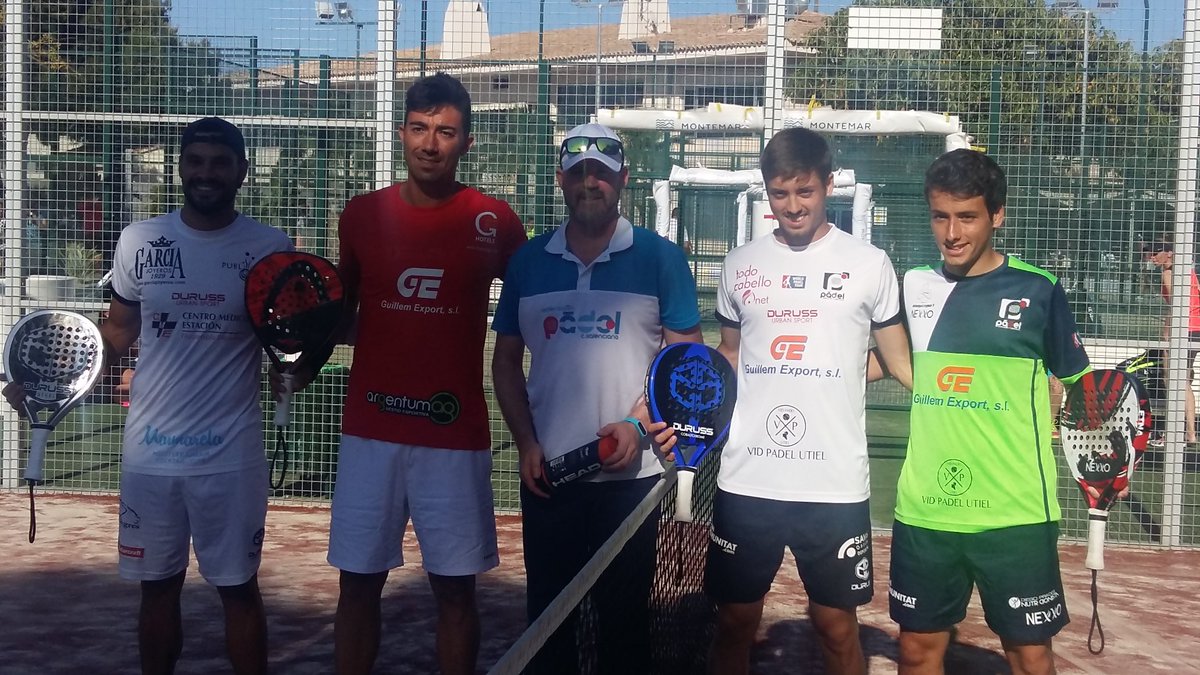 Preparados para la final masculina <a href="/JoseteRico/">jose rico dasi</a> <a href="/javiricodasi98/">Javier Rico Dasi</a> ante <a href="/javitingOFICIAL/">javier palasí lozano</a> <a href="/JuanmiSuch/">Juanmi Such</a>. Aquí en directo youtu.be/lhhpzy_TS9g