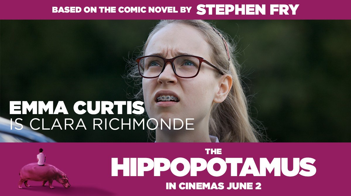 Meet Emma Curtis in the role of Swafford Hall newcomer, Clara Richmonde #HippoTheMovie