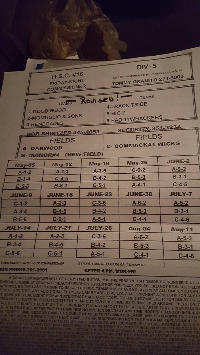 montisoftball's tweet photo. ****New Schedule**** https://t.co/4ThRe8BJ8H
