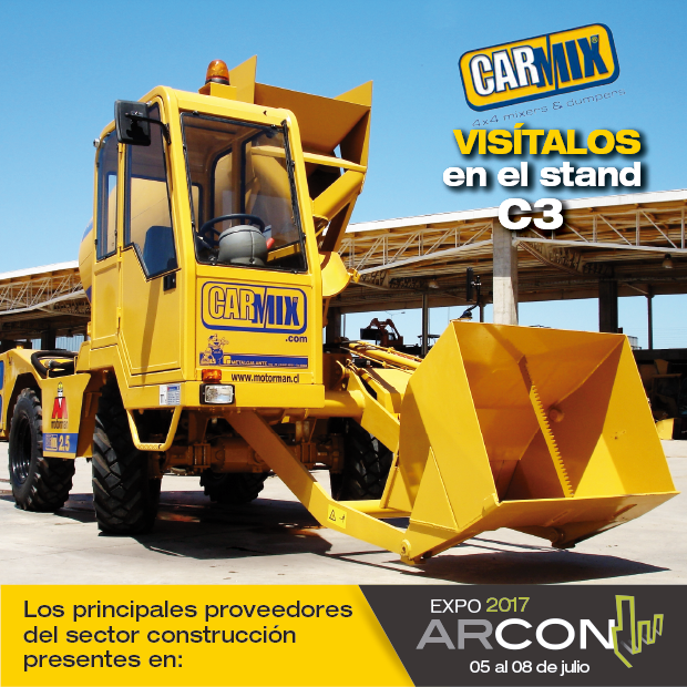 Expoarcon's tweet photo. Las mejores marcas de la maquinaria para la construcción estarán en #EXPOARCON2017 Del 05 al 08 de julio en el Centro de Exposiciones Jockey https://t.co/AcGsJPJyej
