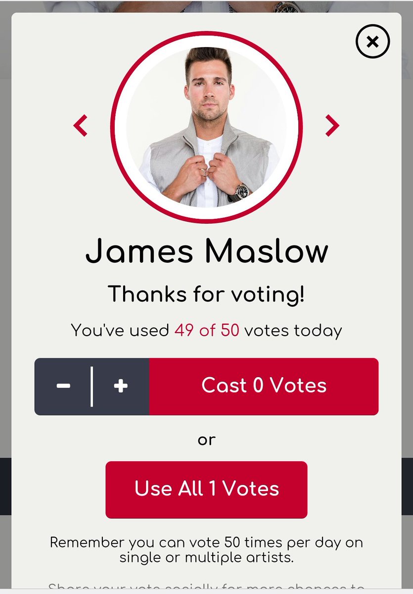 Smile_12O2's tweet photo. @jamesmaslow 
https://t.co/CCpplJ9FR7
I have given for you 100 votes today you are proud of me? 🙈❤😄 Love you 🙈😆 https://t.co/NNwjNIMu89