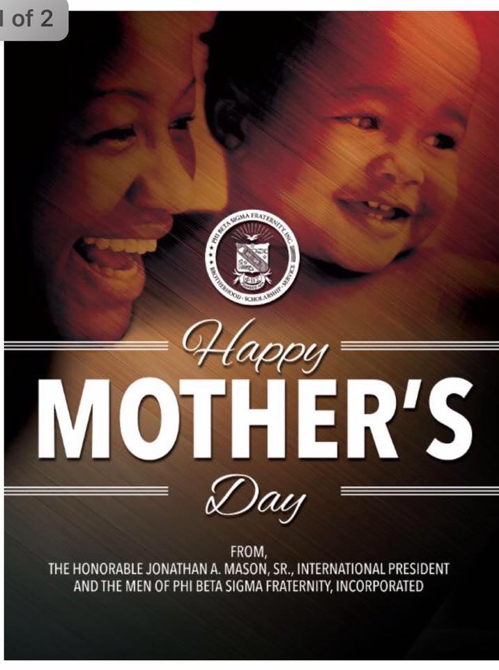 Happy Mother's Day from the men of Omicron Alpha Sigma!