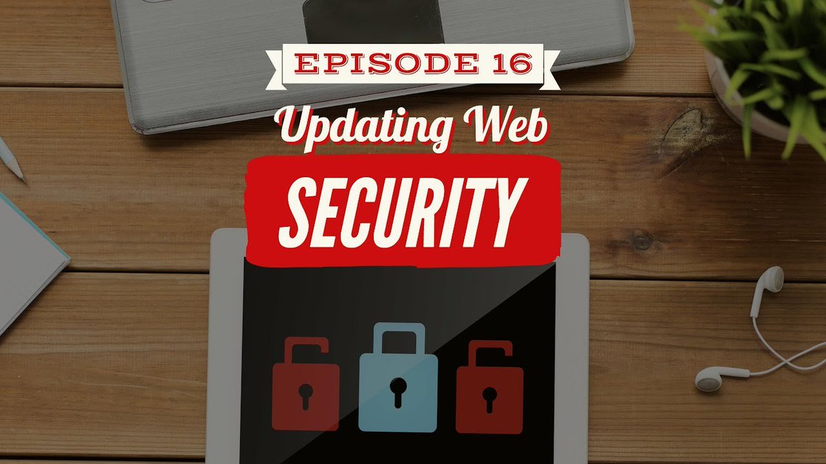 vkasshu's tweet image. Episode 16: Updating Web Security dub.io/s/147548 #web_security #security