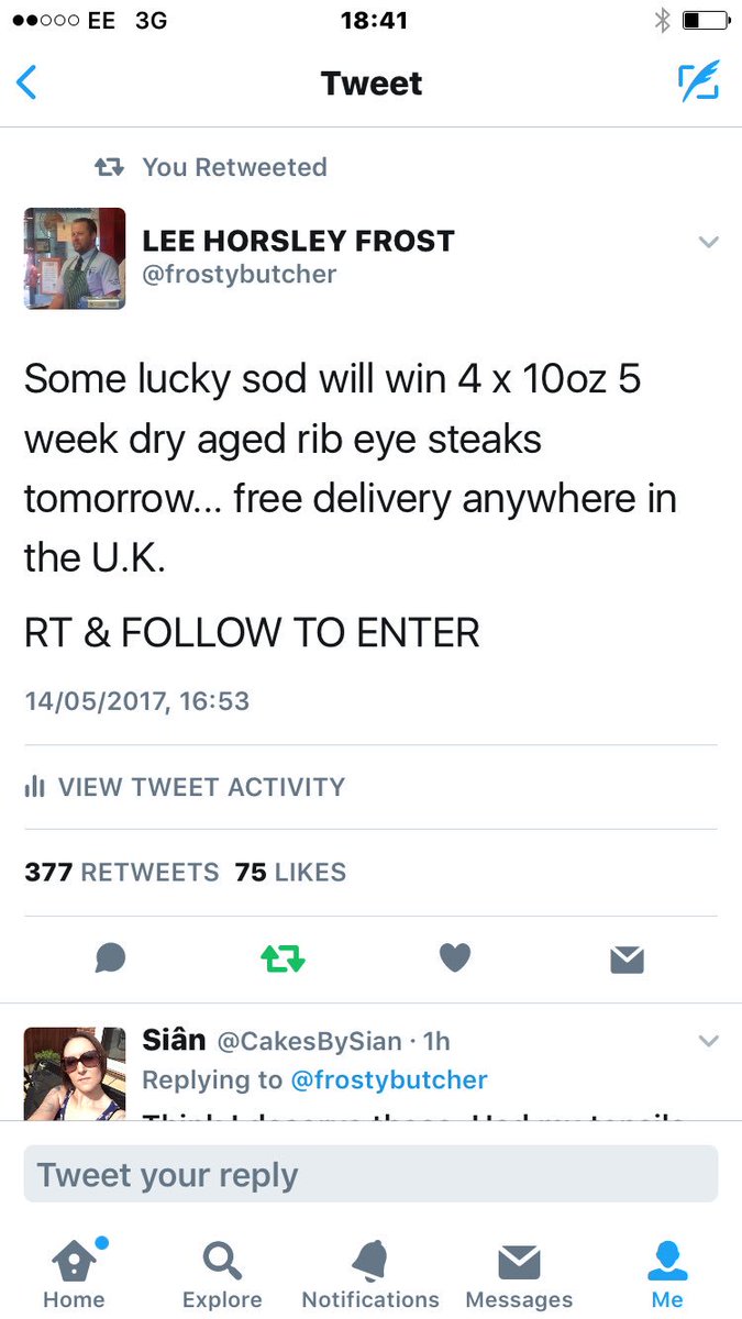 Who'd like to win some 5 week dry aged rib eye steaks like these??? 

RT, FOLLOW &amp; STAY TUNED FOR TOMORROWS COMPETITION