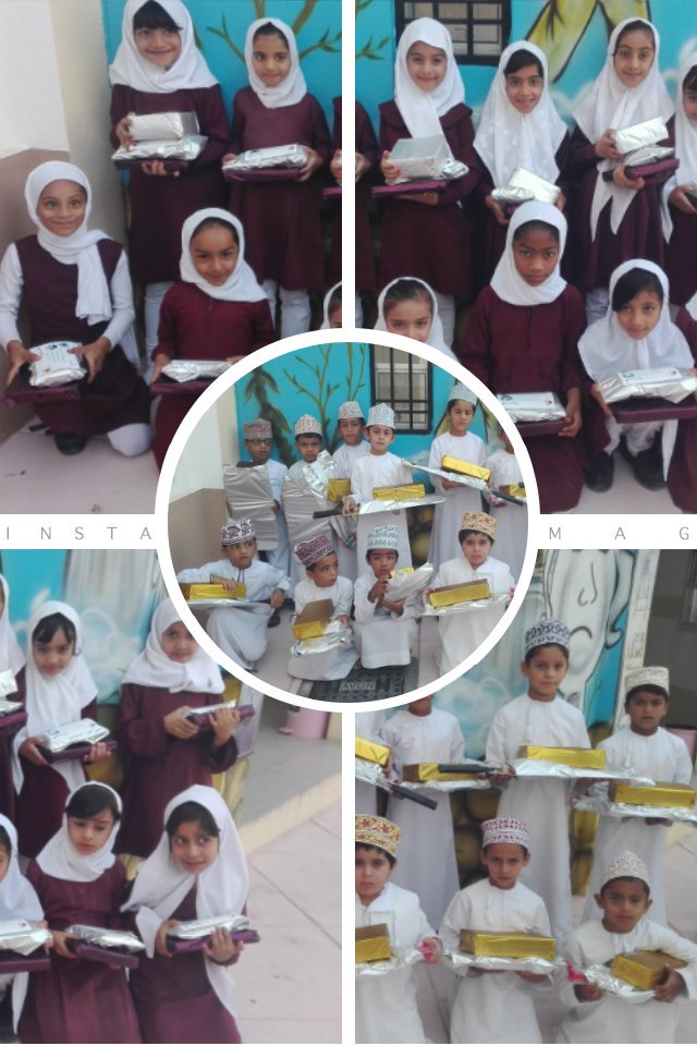 يتواصل تكريم طلاب الرخاء المتميزين لجهودهم طوال العام .. هنيئا لكم تحصدون ما زرعتموه .. فكرمت أ/فايزة الفارسي وأ/شيماء البوسعيدي جميع طلابهم