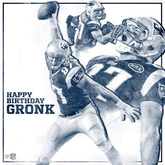 Join us in wishing Rob Gronkowski -Gronk a Happy Birthday!   