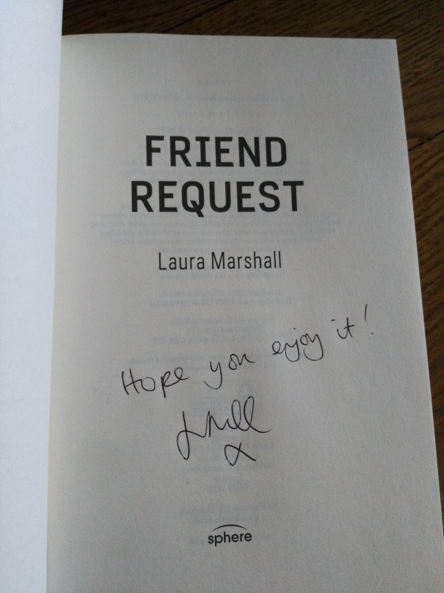 I'm giving away a signed proof copy of my book. RT and follow by Friday 19th May to win #FriendRequestBook #giveaway