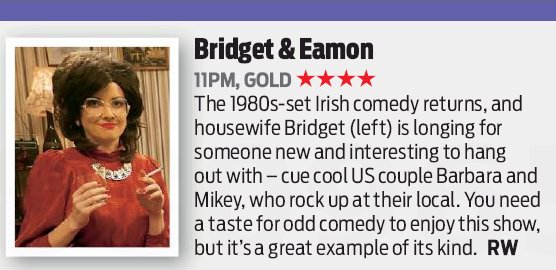 BridgetandEamon's tweet photo. We're a TV pick of the day for Fri 19th May in @weekendmagazine #BridgetandEamon Tune in at 11pm on @goldchannel https://t.co/igYNK4m5Sk