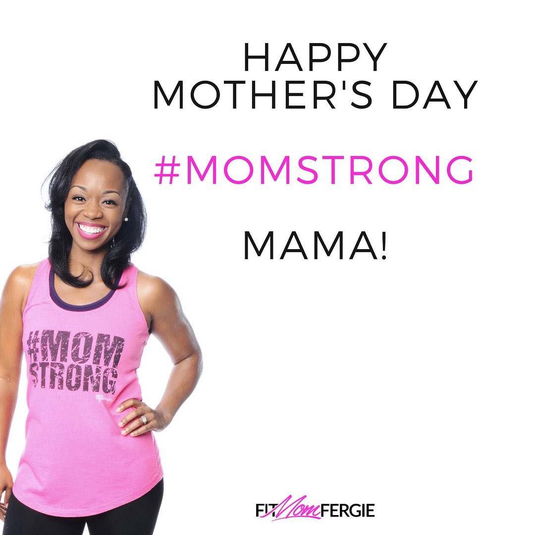 FitMomFergie's tweet photo. From one Mother to another Happy Mother's Day! https://t.co/3dYpohegbj