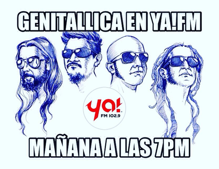 yafmveracruz's tweet photo. En vivo y a todo color en cabina!!! #Genitallica #TodosTomados #LaBuYa #ByronYMapache #wwwyafm https://t.co/fqgyBcidOU