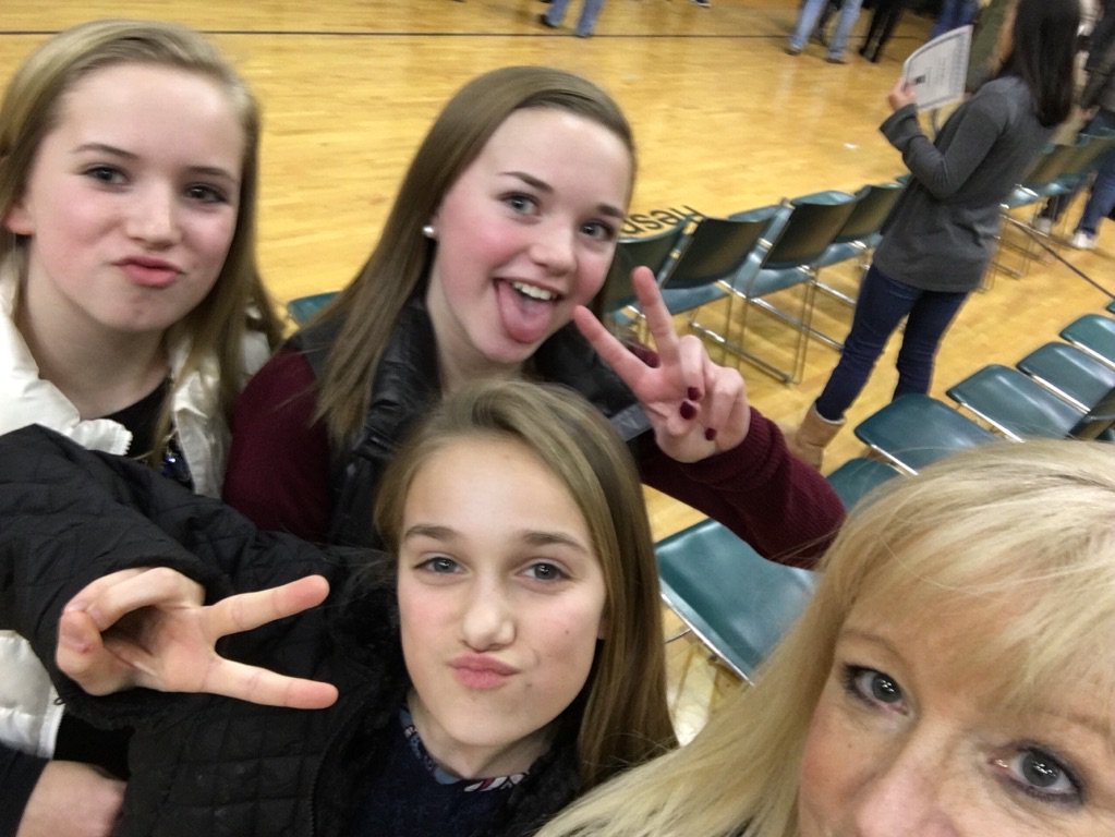 Nagelcheer's tweet photo. Awards!! Going to miss these crazy girls!! @nagelnighthawks https://t.co/76HVPub54R