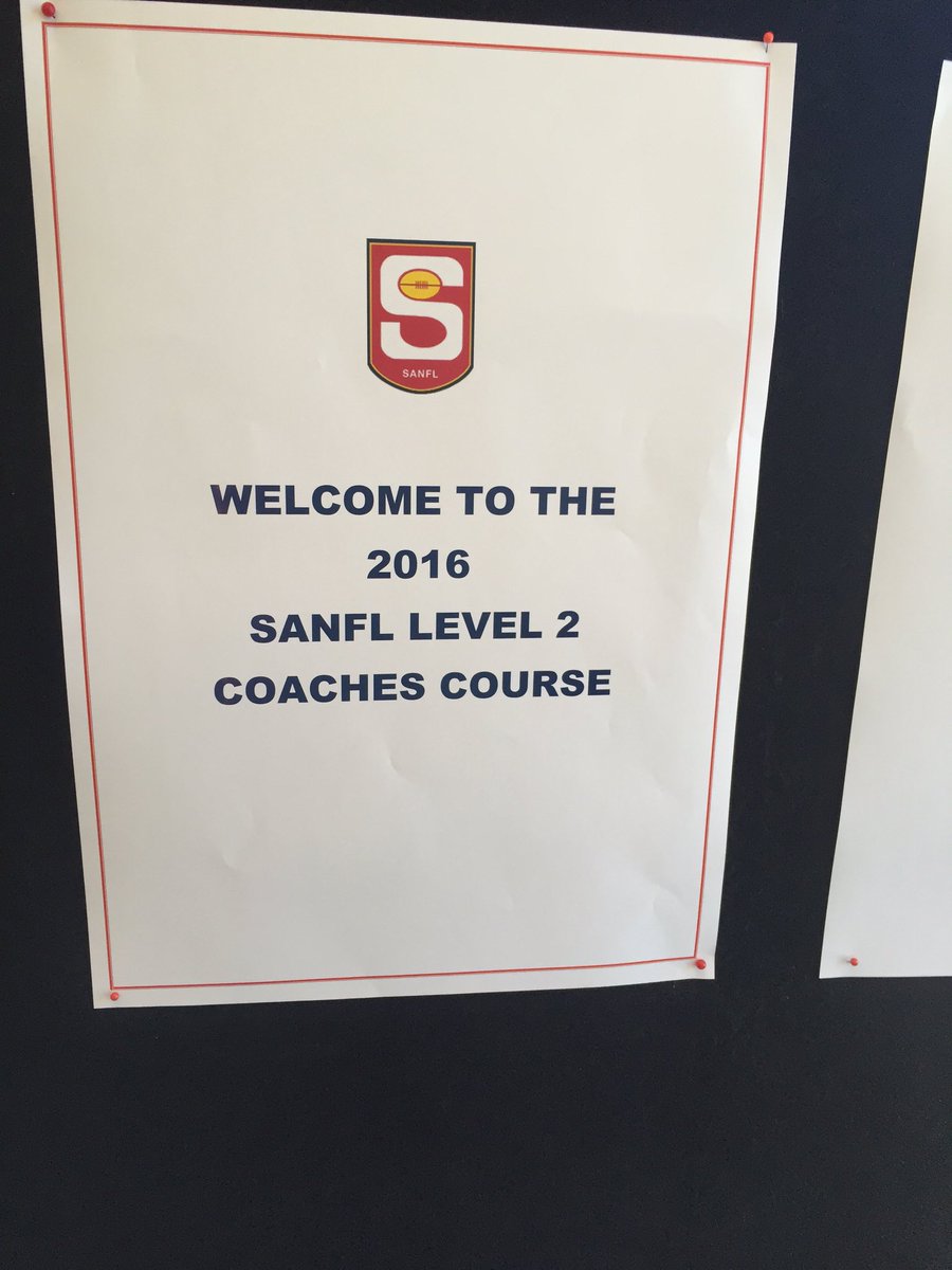 Essential_SP's tweet image. Essential GPS spreading the word at the SANFL Level 2 coaches conference