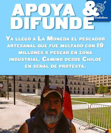 sandroriquelme's tweet image. #TalcaTVN 

#lamarchadelpescador 

RT y FAV  

Mientras la #LeyLongueira le roba el mar a todos los chilenos