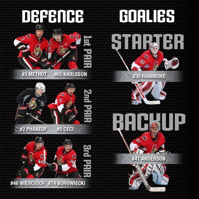 Senators tweet picture