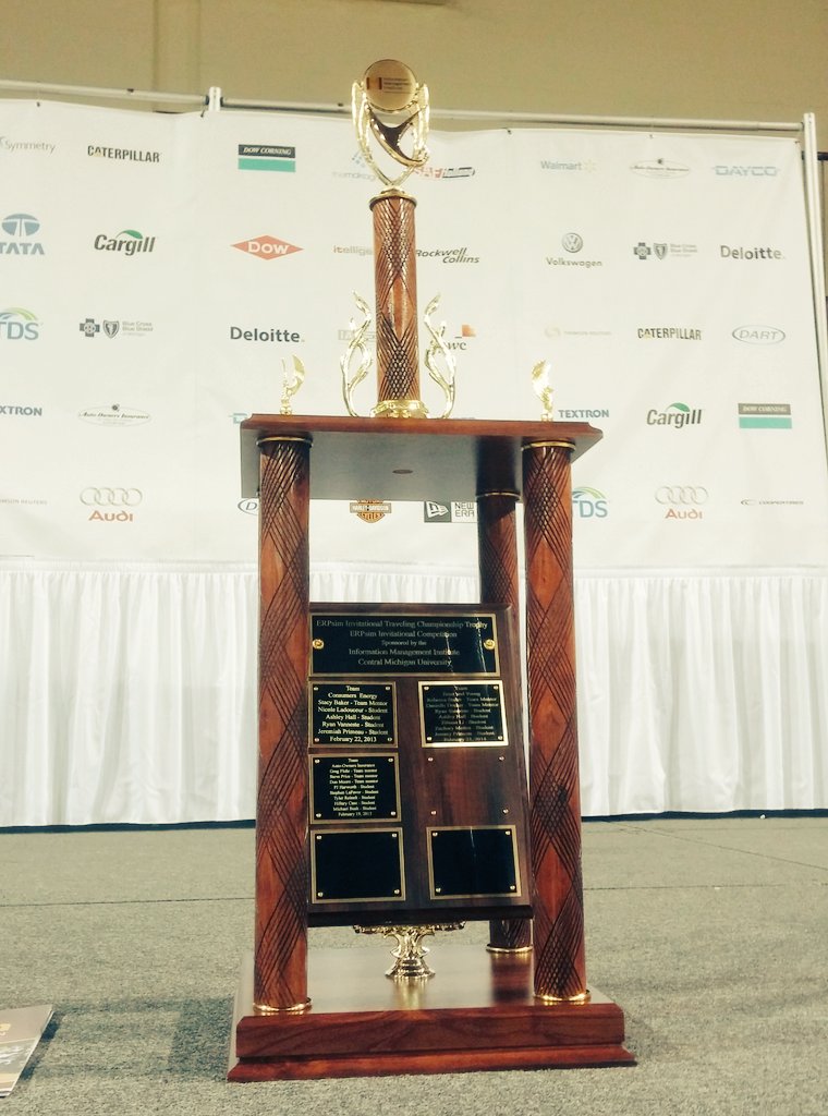 cmucba's tweet photo. It's almost time! What team is going to walk away with the ERPsim trophy? 🏆 #cmuERPsim2016 https://t.co/H1tcoA2HcR