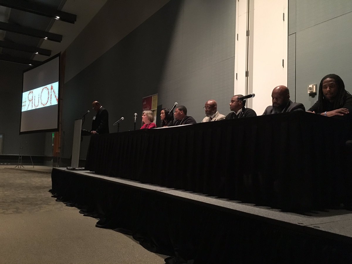 cityofhampton's tweet image. Packed house! Join the discussion about the importance of collaborating when addressing black male achievement #RuON