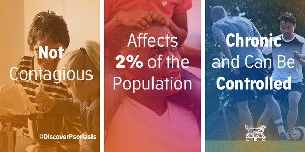LEOPharmaCA's tweet photo. Do you still remember the 3 key messages of #WorldPsoriasisDay2015? #WPD15 #Psoriasis #ThrowbackThursday #TBT https://t.co/sEq6RRVjyD