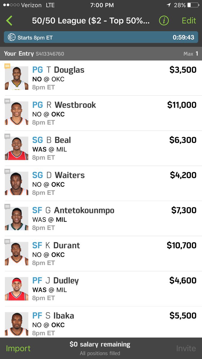 LineupsU's tweet image. Gortat at center