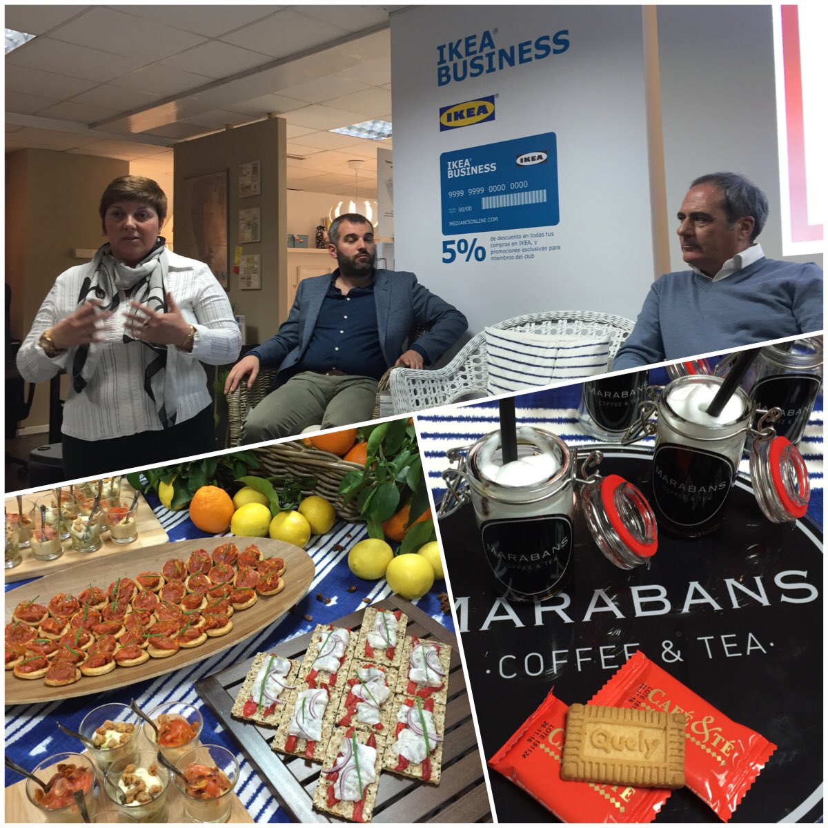 Enhorabuena <a href="/EmbotitsMunar/">Embotits Munar</a> <a href="/EspeciasCrespi/">Especias Crespí</a> <a href="/marabanscoffee/">Marabans</a> ejemplo empresas Mallorca como marca hoy en @IKEAeventos