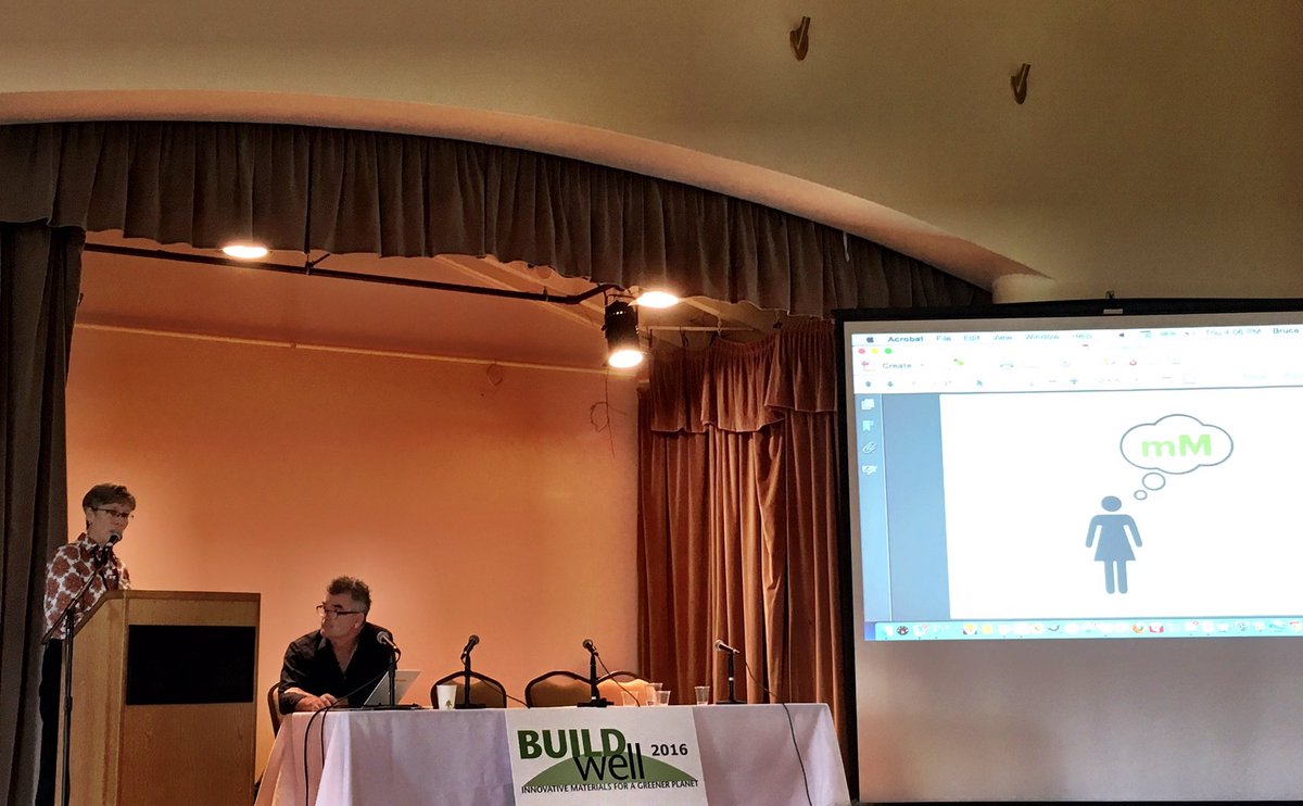 AliciaDanielsU's tweet photo. #MindfulMaterials 'the Big Ask' at #buildwell2016 https://t.co/qUEenu68wT