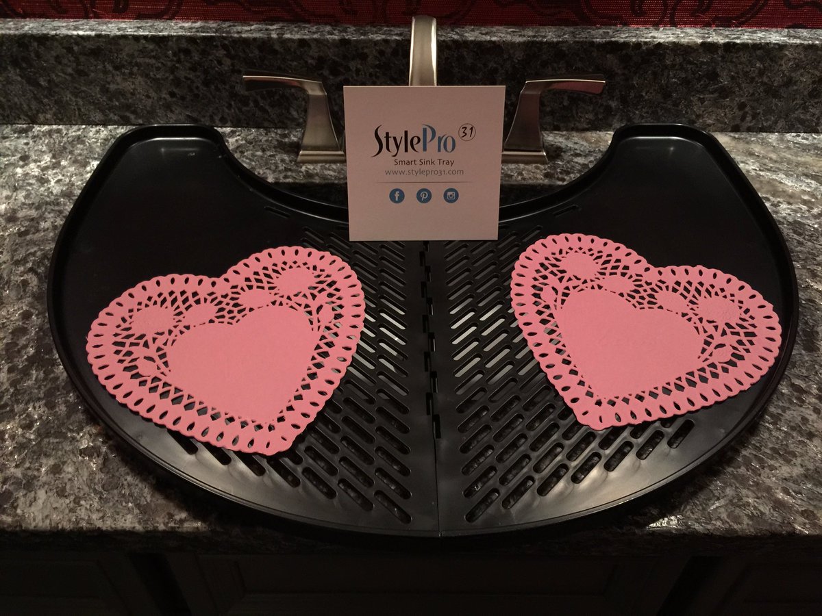 Crushboy31's tweet image. Show someone how much u LOVE them. The Smart Sink Tray is the best bathroom accessory out! Stylepro31.com