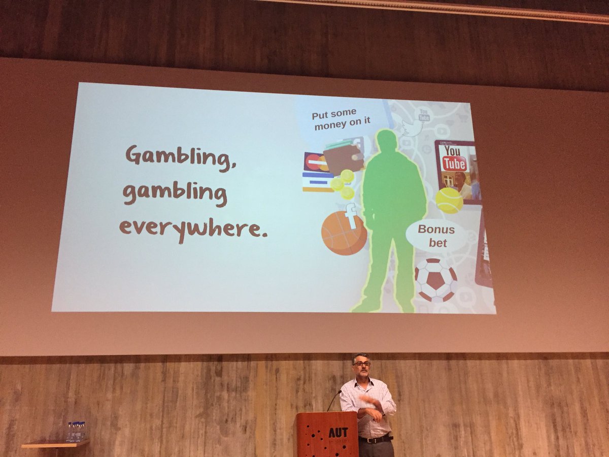 georgedarroch's tweet photo. How are our kids being shaped by the world's most intense gambling environment? @vicrgf #IGC2016 https://t.co/5gMNAL6j7d