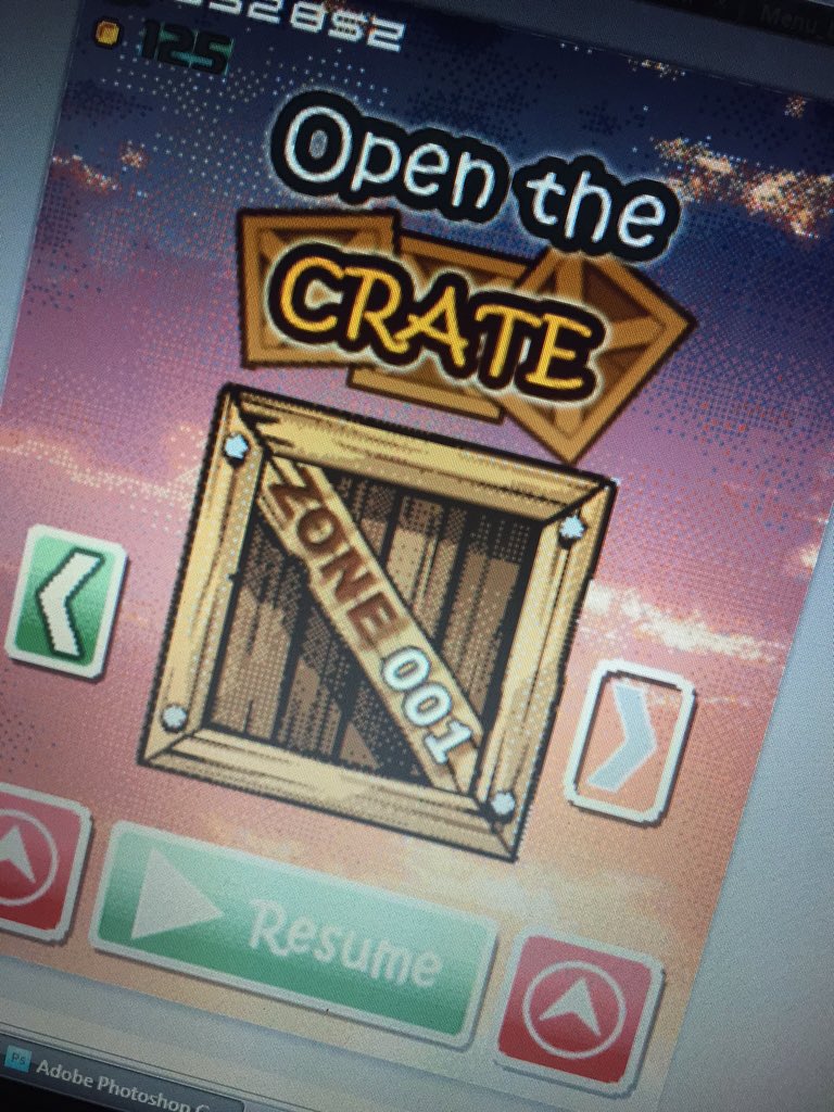 imagame's tweet photo. #openthecrate testing with graphics and different backgrounds #gamedesign #gamedev #pixelart #retrogame https://t.co/AVDOFY8hGM