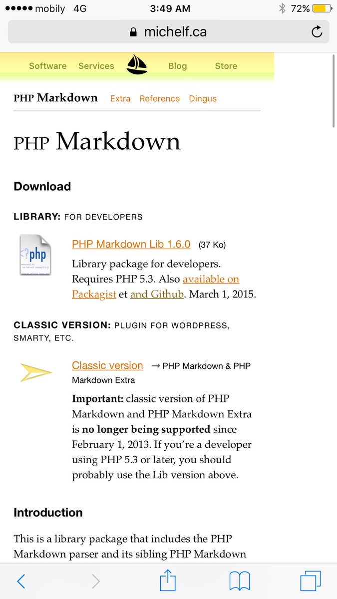 Pro3alam's tweet photo. لمحبي Markdown و PHP مكتبة لتحويل النصوص الى html بواسطة php
https://t.co/bqpgbHcY9F
#حزب_المبرمجين #عالم_البرمجة https://t.co/lYj7RDbJfM