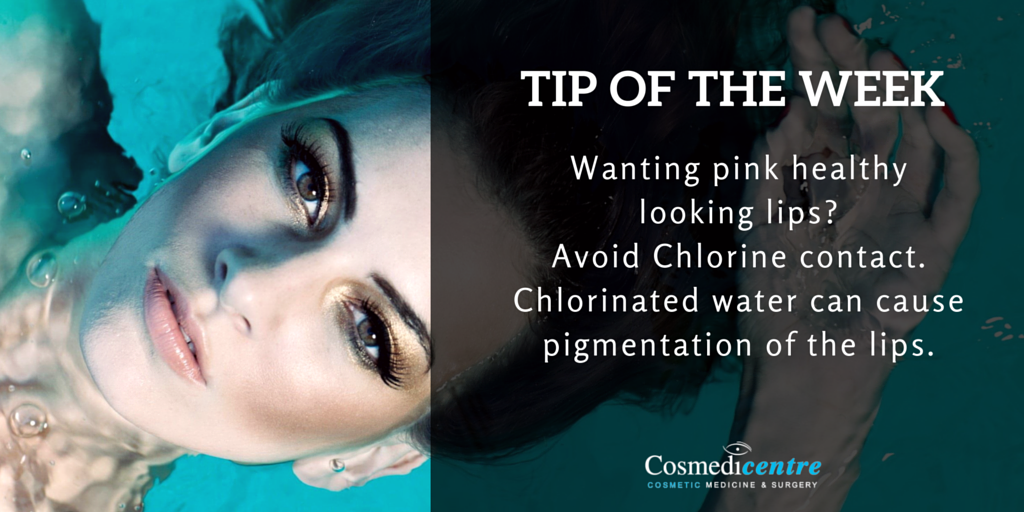 Cosmedicentre's tweet photo. Wanting pink, healthy looking lips? Avoid Chlorine contact. More tips and interesting facts:
https://t.co/5VugrkOoKQ https://t.co/3Pc0Hvbtdt