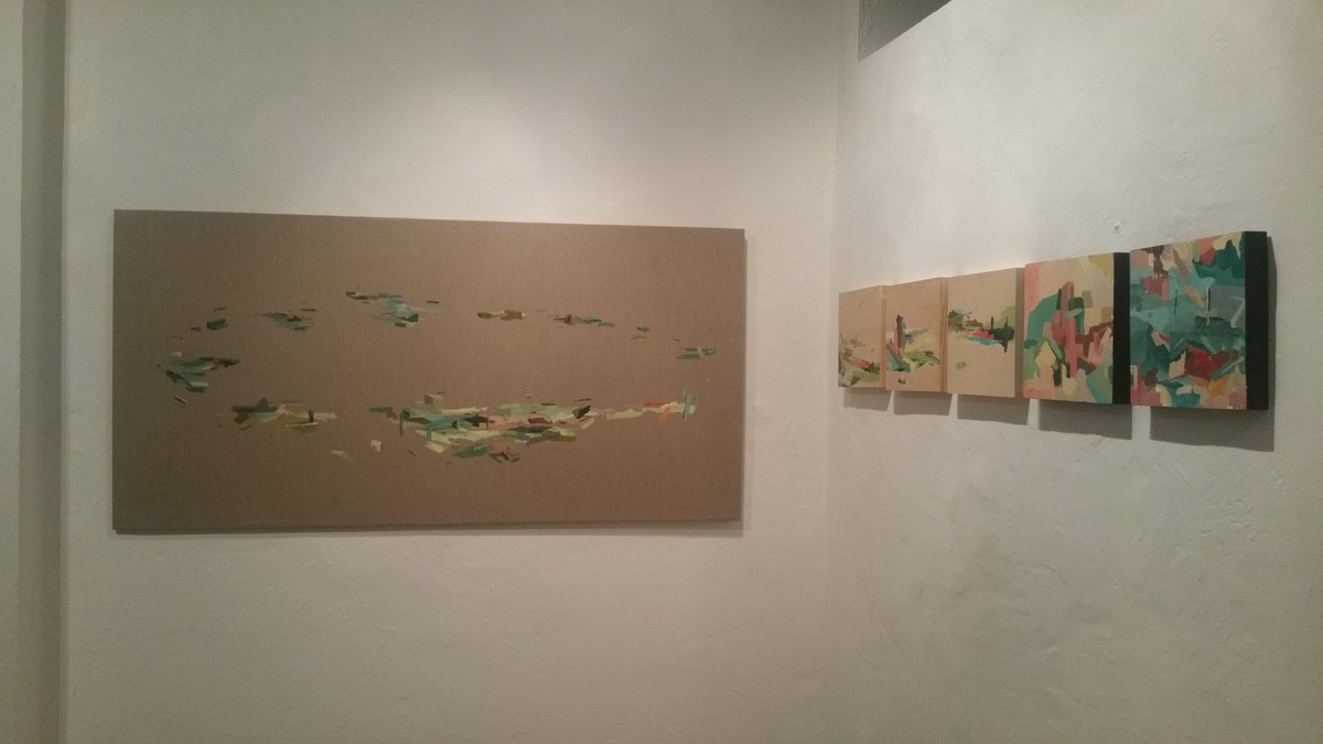 ArtSevilla's tweet photo. @ARTSArtsevilla durante la inauguración de #NonFunctionalWalls en el #EspacioCalifornia de #DafneTree https://t.co/ZsGLd2HtvD