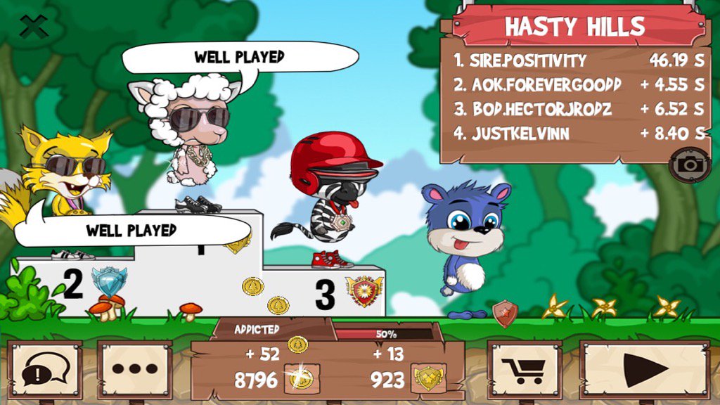 Enrggy's tweet photo. I just beat a golden fox! #funrun2 #FOREVERGOODD #HectorJRodz #justkelvinn https://t.co/rnIRrMqLub
