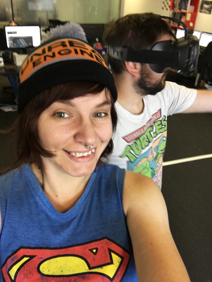 OpaqueMM's tweet photo. Warm welcome to the latest addition to the Opaque team - the goofy and fiery @Petra_Opaque! Already an #UnrealDev! https://t.co/exfrzWfEkw